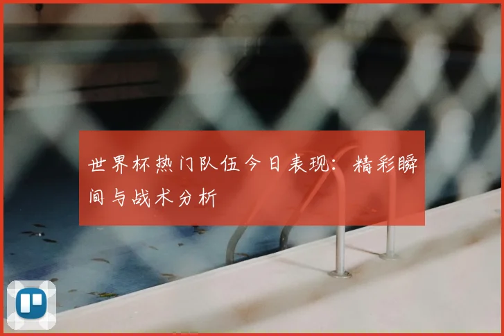 世界杯热门队伍今日表现：精彩瞬间与战术分析